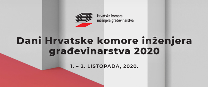 POZIV - Dani Hrvatske komore inženjera građevinarstva 2020.